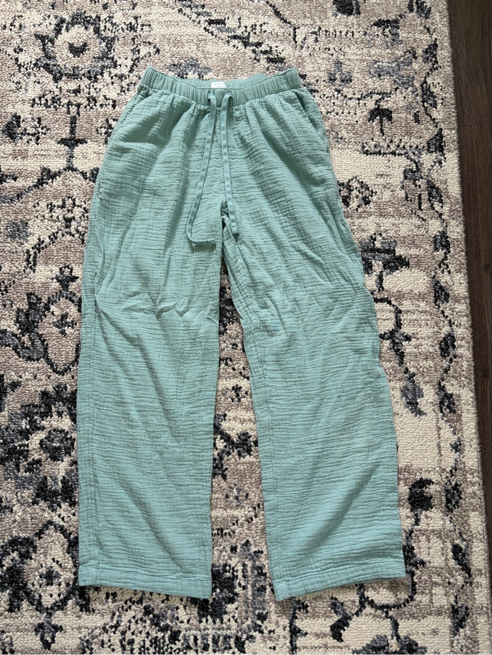 Little Moon by Aritzia AirPlush Cotton Sail Shirt and Pant Set - Picture 2 of 6